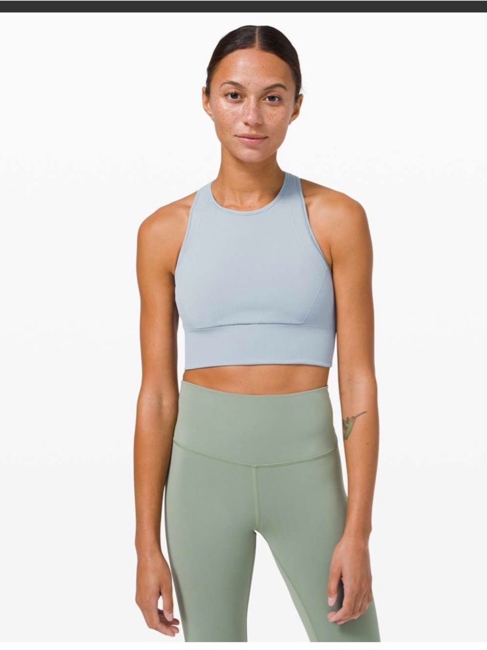 lululemon athletica Ebb to Train In Chambray - Size 6